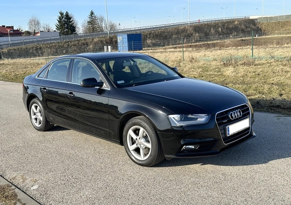 Audi A4 cena 54900 przebieg: 246000, rok produkcji 2014 z Tychowo małe 56